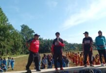 Dalam Rangka HUT Ke-41 Desa Arga Mulya, Senam Sehat dan Jalan Santai Bertabur Doorprize