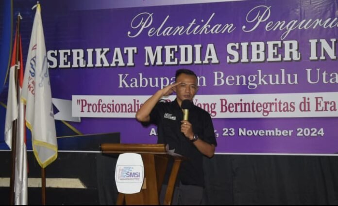 Ismail Yugo Pimpin SMSI Bengkulu Utara