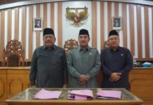 Akhir Tahun 2024, DPRD BU Sahkan III Raperda